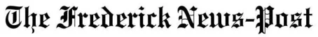 Logo of The Frederick News-Post in black Gothic font.
